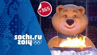 Closing Ceremony of the Sochi 2014 Winter Olympics  Sochi365 [upl. by Shara]