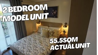 2 BEDROOM MODEL UNIT ACTUAL UNIT AT SATORI RESIDENCES 555 sqm [upl. by Ehrsam783]