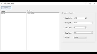 Comunicación RS232 con C [upl. by Uot2]