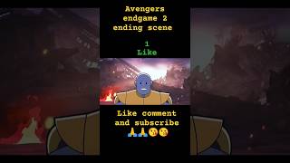 Avengers endgame to ending scene Hindi explain shorts [upl. by Anahsit]