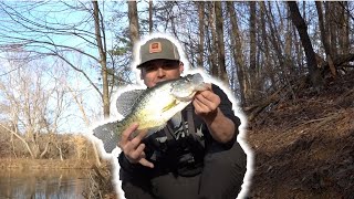 Winter Time West Virginia Pond Fishing [upl. by Lantz]