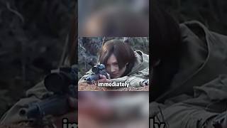 Female soldiers kill the enemy blindfolded movie film army [upl. by Lenahtan]