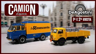 CAMION DEPOCA De Agostini 1  Alfa Romeo Mille amp OM Leoncino Agip [upl. by Enneirda]