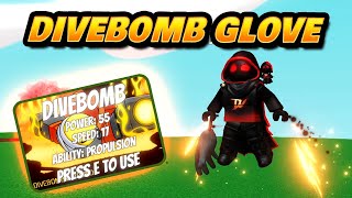 Got the new DIVEBOMB GLOVE in Slap Battles [upl. by Arahsit]