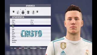 CREACIÓN DE JUGADORES FIFA 18  CRISTO GONZÁLEZ [upl. by Eila]