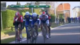 Kuurne Brussel Kuurne 2016  Final Kilometers [upl. by Carri]