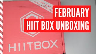 February Hiit Box Unboxing amp Review [upl. by Nuahsel]