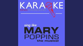 Supercalifragilisticexpialidocious From the Movie Mary Poppins Karaoke Lead Vocal Demo [upl. by Eijneb]