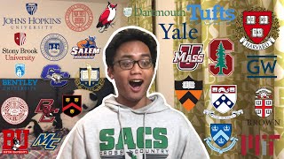 College Decision Reactions 2020 Harvard MIT Stanford Yale Princeton Columbia and 20 more [upl. by Tilda89]