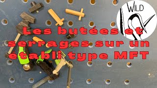 Les butées et serrages sur un établi type MFT [upl. by Anitra55]