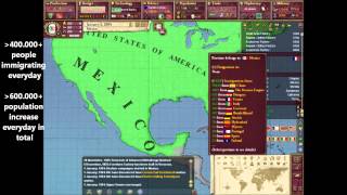 Victoria II Immigration Simulator 2014 [upl. by Neirda]