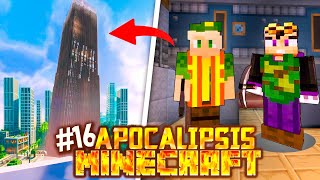 100 dias en APOCALIPSISMINECRAFT WIGETTA HACIA EL EDIFICIO MAS ALTO 16 [upl. by Ephrayim]