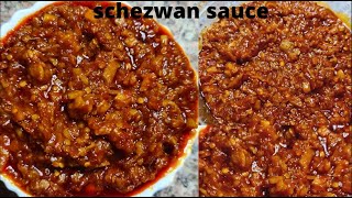 Homemade Schezwan Sauce  Chinese Sauce  schezwan chutney recipe  how to make schezwan sauce [upl. by Drona]