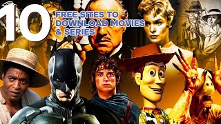 Top 10 movies amp series free sites 2024 new method to download your pc and phone [upl. by Balch]