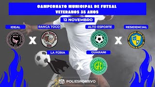 Campeonato Municipal Veteranos 35 Anos  12112024 [upl. by Cirdes711]