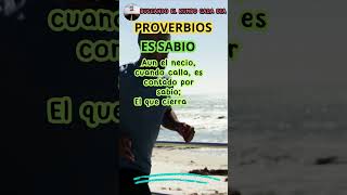 ES SABIO fe amor reflexiones frases proverbios versiculo [upl. by Stalker]