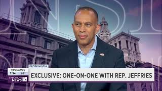 Leader Jeffries on NY1s Inside City Hall [upl. by Ahsekyt]