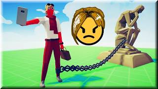 ⛓Punish Chained Karen 🤳  Totally Accurate Battle Simulator TABS [upl. by Proffitt]