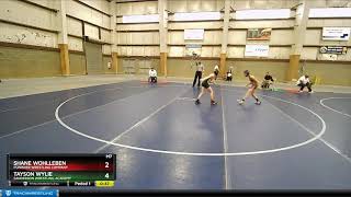 2020 TOA Bigfoot9109 12U Boys 92 Tayson Wylie Sanderson Wrestling Academy Vs Shane Wohlleben Puni [upl. by Sion216]