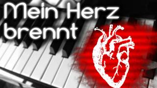 Mein Herz Brennt Rammstein Piano Version Cover [upl. by Auhel387]