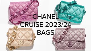 CHANEL CRUISE 202324 COLLECTION ❤️ CHANEL CRUISE ❤️ CHANEL BAGS ❤️ [upl. by Weikert600]