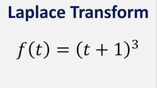 Laplace Transform of ft  t  13 [upl. by Ellenet]