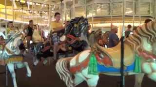 Riverview Carousel at Six Flags over Georgia [upl. by Etnuahs]