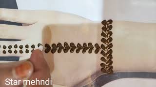 very easy dots trick mehndi designstar mehndisimple mehndi designs [upl. by Acinhoj]