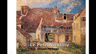 Livre audio  Le Père Nicolas  Octave Mirbeau  Nouvelle réaliste [upl. by Noyahs958]