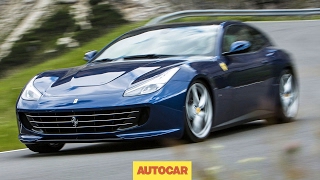 Ferrari GTC4 Lusso  the new Ferrari FF  First Drive  Autocar [upl. by Aribold]