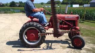 Farmall Cub w Sickle Mower [upl. by Amii]