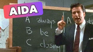 Hidden Technique in Alec Baldwins Glengarry Glen Ross Speech  Mastering Sales with AIDA Framework [upl. by Jakie]