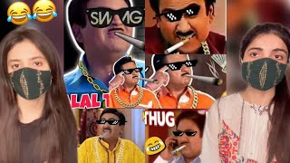 TMKOC Attitude Edits🔥🤬 Jethalal thug life Funny Momemts 😎😂tmkocjethalalthuglife [upl. by Notgnimer137]