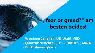 quotfear or greedquot am besten beides [upl. by Anaeda]