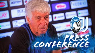 7ª SerieATIM  AtalantaJuventus  La conferenza stampa di Gian Piero Gasperini [upl. by Eahsram]