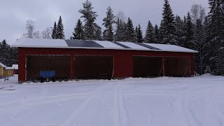 Katto päälle ennen lumia  Roof finished before snowfall [upl. by Selrhc107]