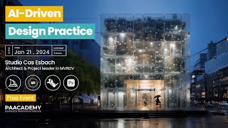 AIDriven Design Practice – Stable Diffusion in Architecture Cas Esbach  MVRDV [upl. by Airahs]