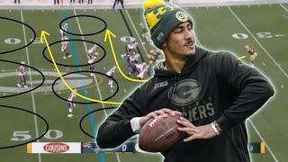 Film Study How Jordan Love played Vs the New England Patriots for the Green Bay Packers [upl. by Nnylf]