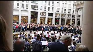 Banda Verdi Capolago a Milano in piazza san Carlo [upl. by Laird]