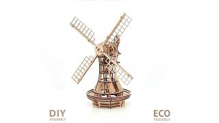 Windmill  EWA EcoWoodArt [upl. by Oer]