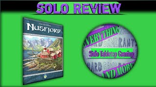 Nusfjord  Why Solo It Solo Variant Mini Playthrough and Board Game Review [upl. by Tlaw]