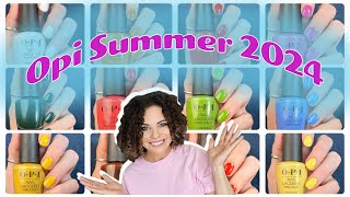 New Opi Summer 2024 quotMy Me Eraquot Collection  Review with lots of comparisons [upl. by Pederson694]