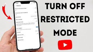 How To Turn Off Restricted Mode On YouTube  Full Guide [upl. by Warner]