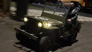 5k walk home with the Roc Hobby Willys Jeep [upl. by Anilecram]