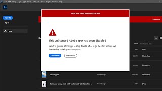 ADOBE 100 FIXED This Unlicensed Adobe App Is Not Genuine amp Will Be Disabled Soon 💥💥🔥🔥 [upl. by Neysa]