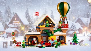 Every LEGO Winter Village set from 2009 to 2024 [upl. by Fotzsyzrk]