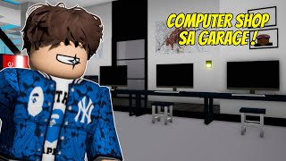 Brookhaven RP  ROBLOX  UNANG COMPUTER SHOP SA LEGENDARY CITY [upl. by Mchale]