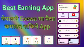 New Nepali eSewa Khalti IME Pay amp Recharge Earning App in Nepal Today 2024  Free Earning App [upl. by Plath]