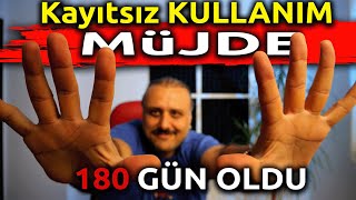 Yurt Dışı KAYITSIZ telefon kullanım süresi 180 gün oldu [upl. by Salem]