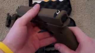 Glock 17 Gen 4 Flat Dark Earth Cerakote Unboxing [upl. by Gasperoni]